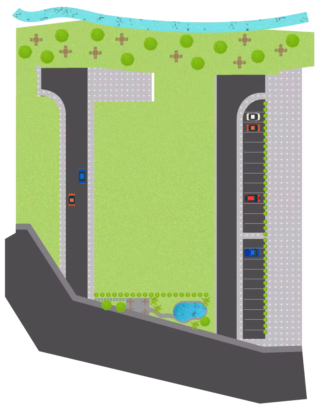 Plano del conjunto Olas del Mar